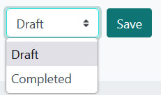 Assessment Feedback Save Button