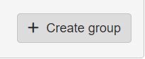 The Create group button on the Workflow Groups page