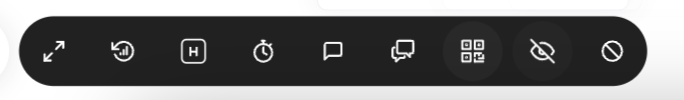 Presentation view menu
